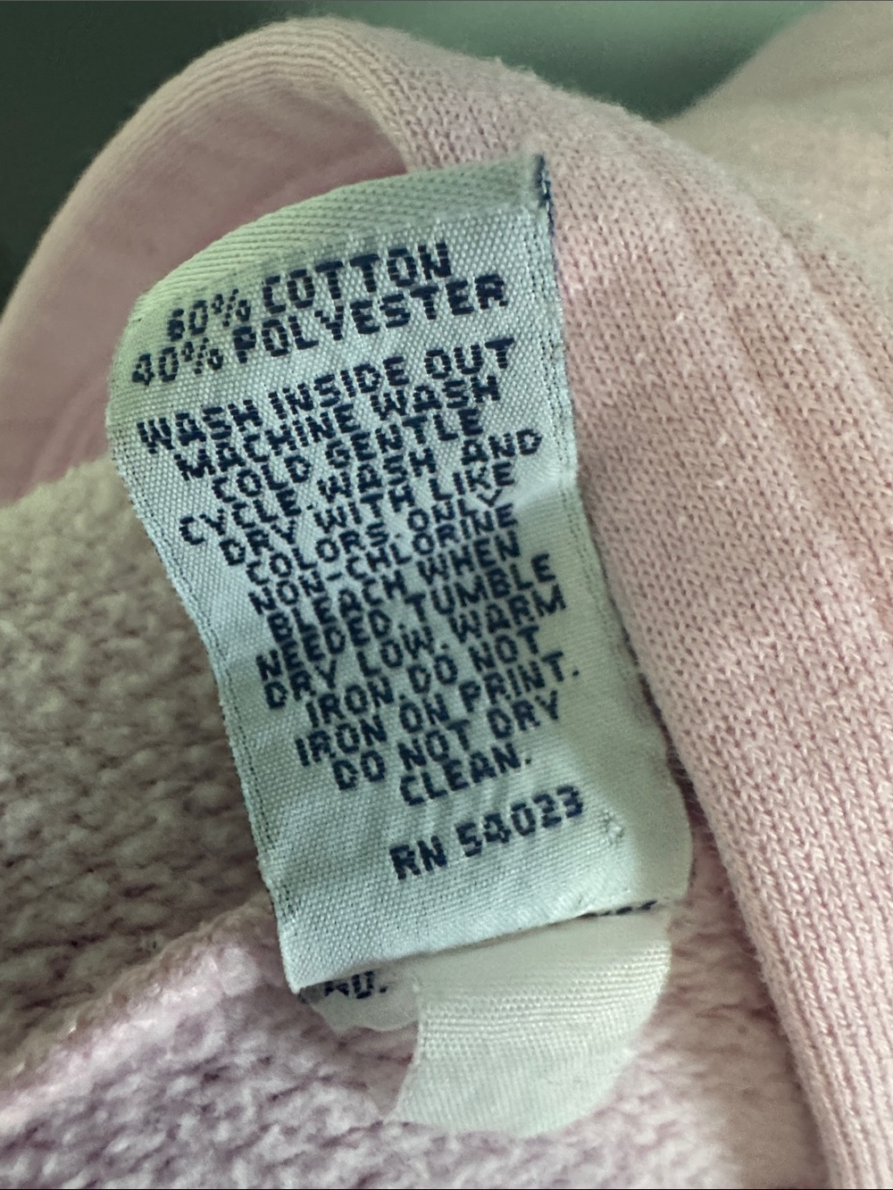 GAP Women’s Pink Full Zip Y2K Hoodie Sz L - Picture 8 of 8
